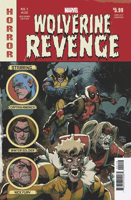 Wolverine: Revenge - Red Band #1 Leinil Yu Homage Variant [Polybagged] Marvel Comics