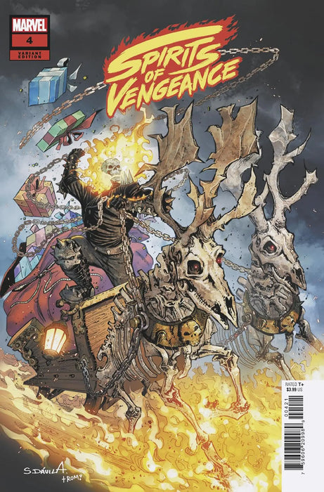 Spirits Of Vengeance #4 Sergio Davila Variant Marvel Comics