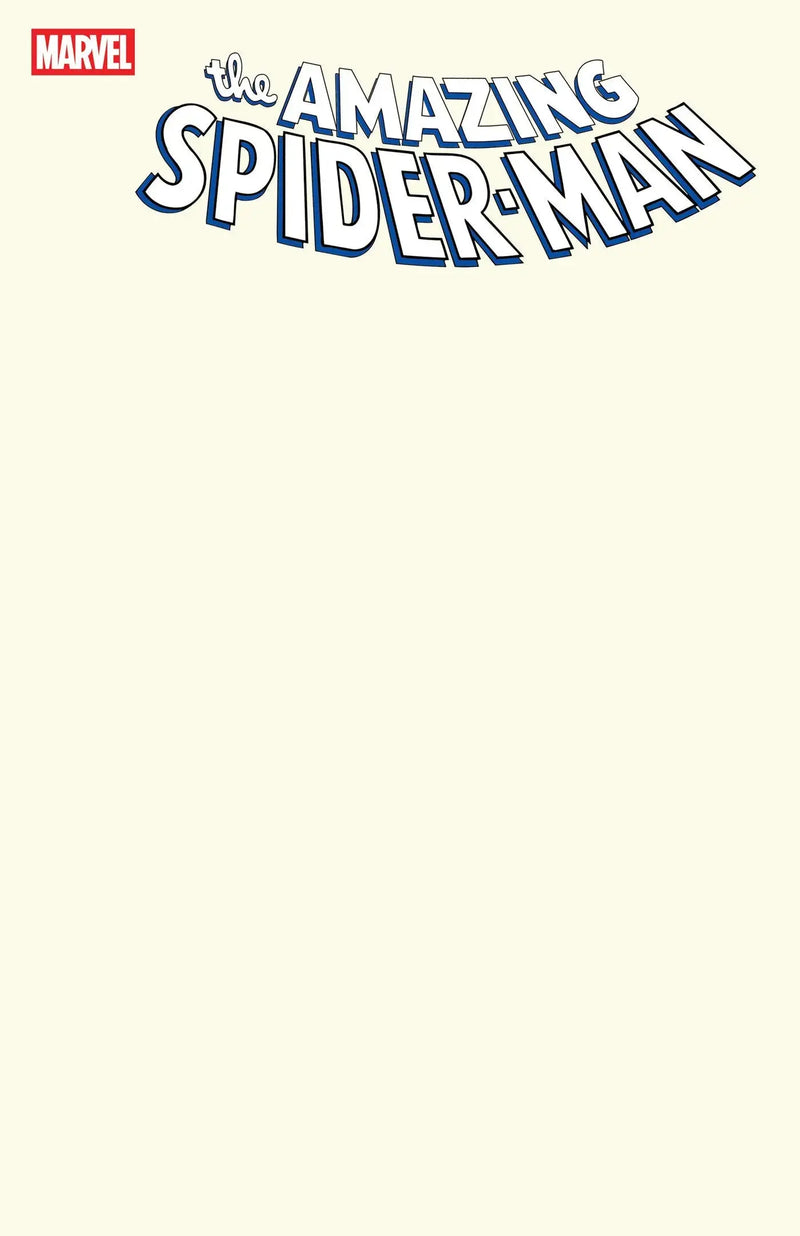 Amazing Spider-Man #1 Blank Cover Variant Marvel Comics