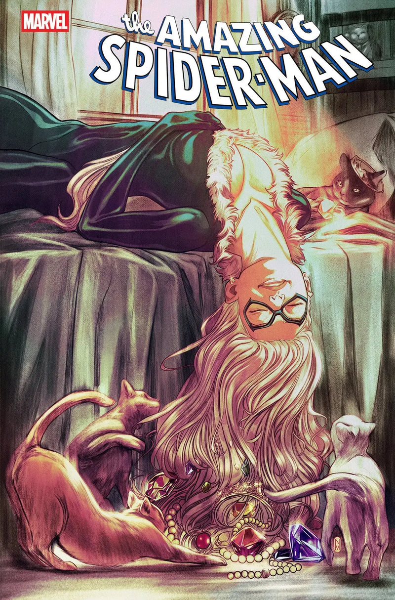 Amazing Spider-Man #1 Nimit Malavia Black Cat Variant Marvel Comics