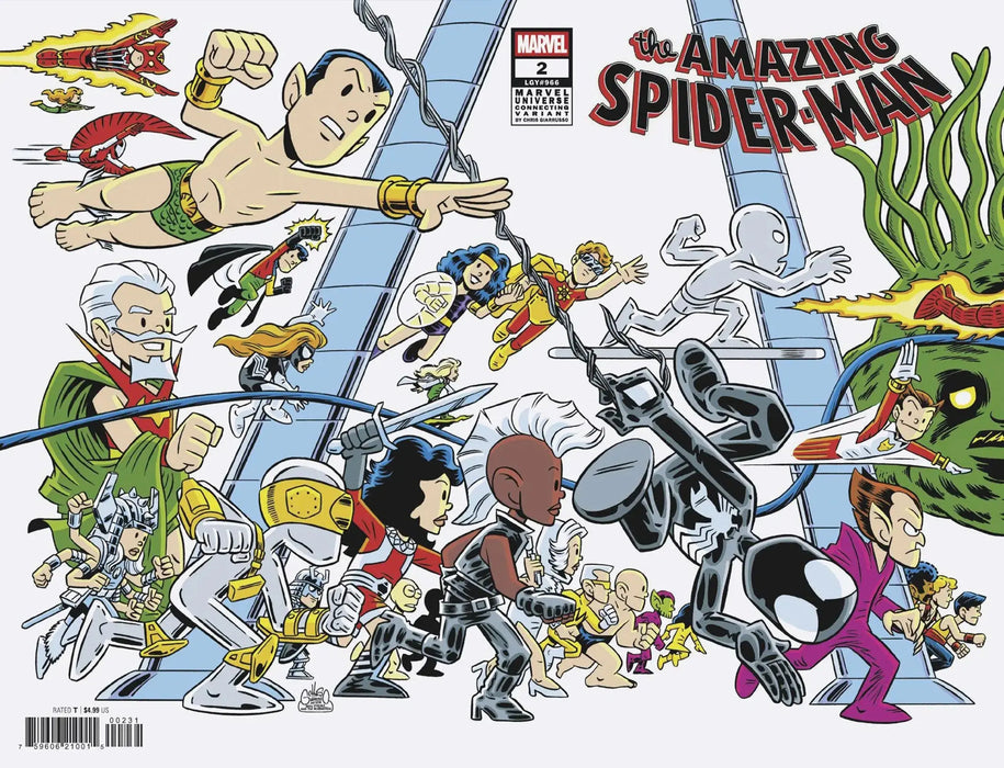 Amazing Spider-Man #2 Chris Giarrusso Marvel Universe Connecting Wrap Variant L Marvel Comics
