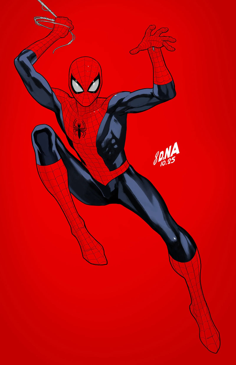 Amazing Spider-Man #21 David Nakayama Color Block Red Full Art Variant
