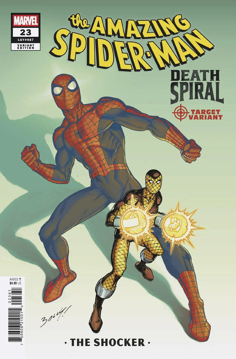 Amazing Spider-Man #23 Mark Bagley Classified Target Variant [Ds] Marvel Comics