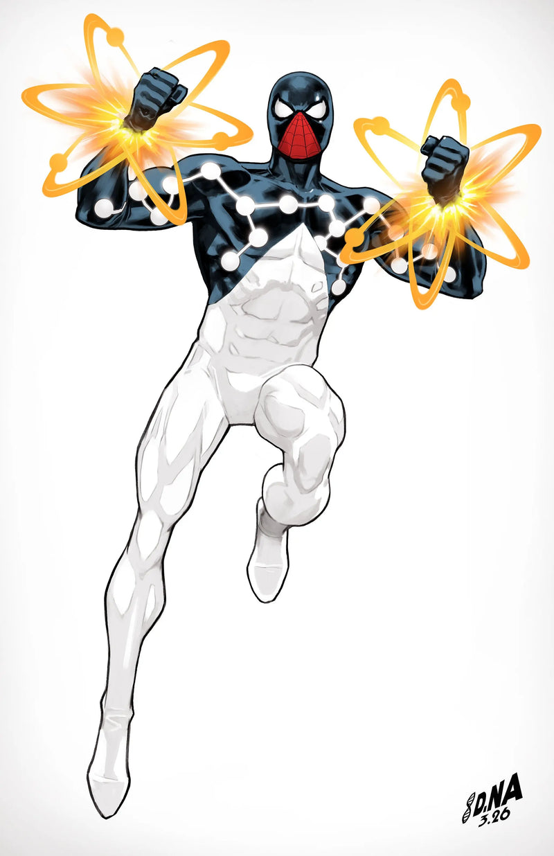 Amazing Spider-Man #27 David Nakayama Color Block White Full Art Variant [Ds] Marvel Comics