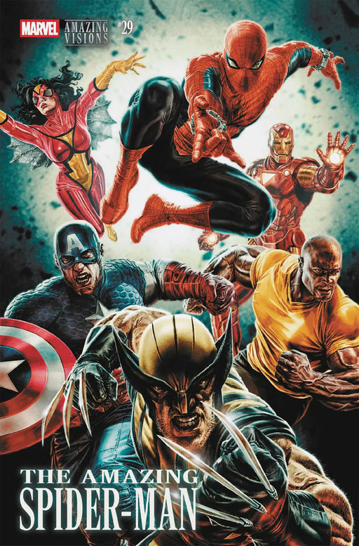 Amazing Spider-Man #29 Lee Bermejo Amazing Visions Variant Marvel Comics
