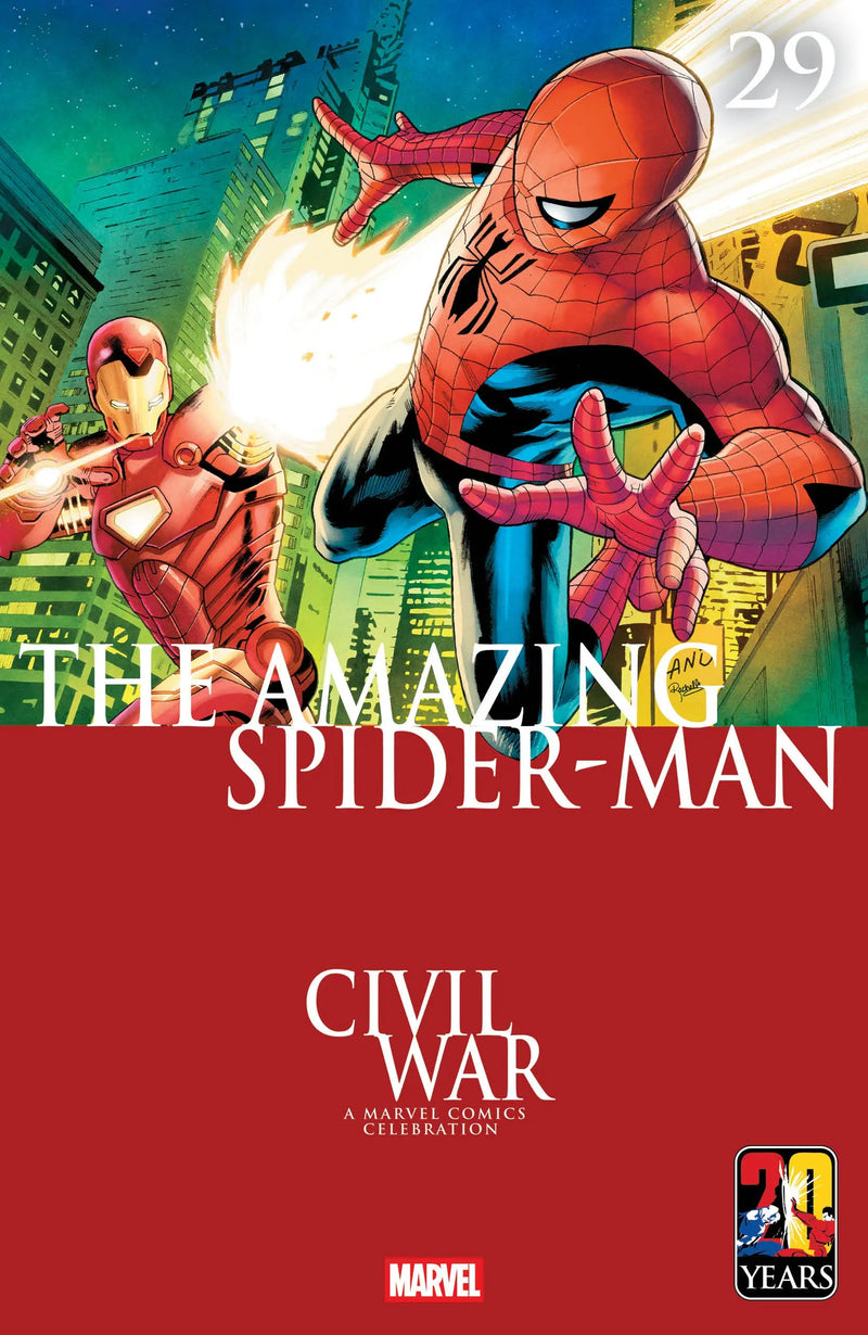 Amazing Spider-Man #29 Greg Land Civil War Celebration Variant Marvel Comics