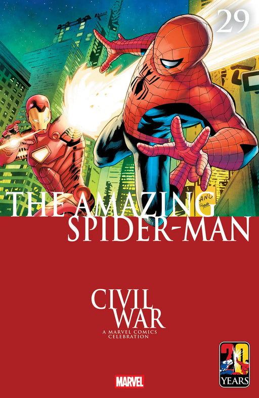 Amazing Spider-Man #29 Greg Land Civil War Celebration Variant Marvel Comics