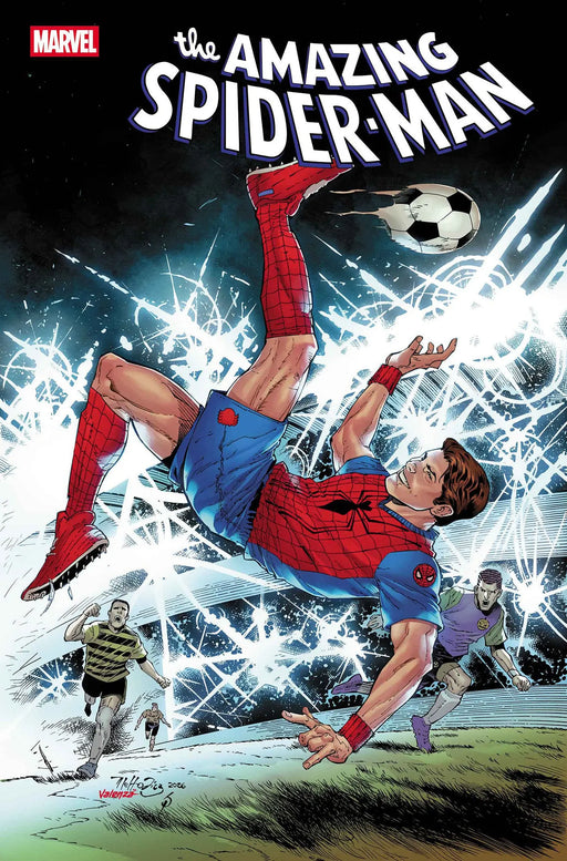 Amazing Spider-Man #30 Netho Diaz Marvel Soccer Variant Marvel Comics