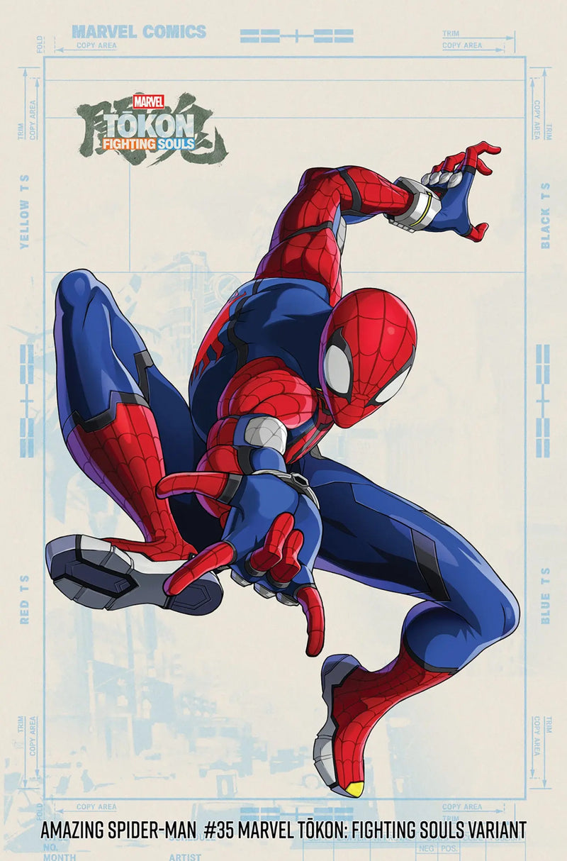 Amazing Spider-Man #35 Marvel Tokon: Fighting Souls Variant Marvel Comics
