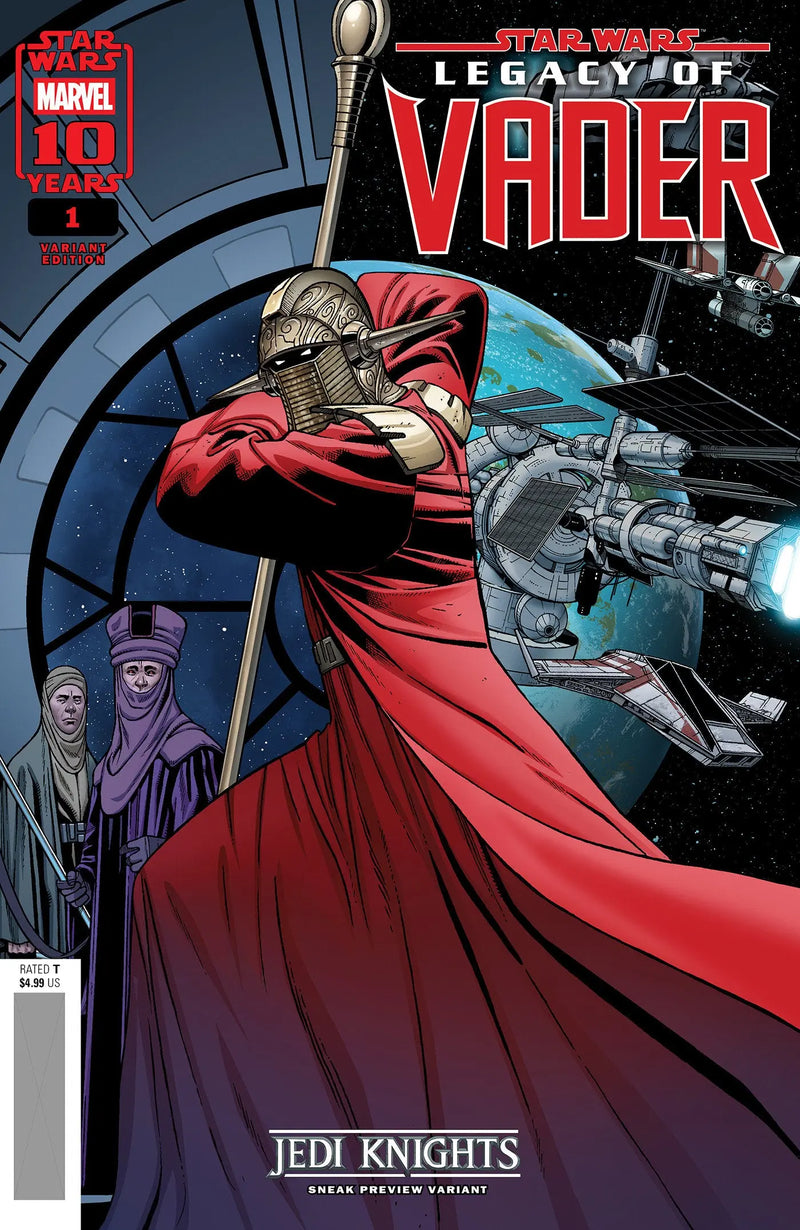 Star Wars: Legacy Of Vader #1 Ramon Rosanas Jedi Knights Sneak Preview Variant Marvel Comics