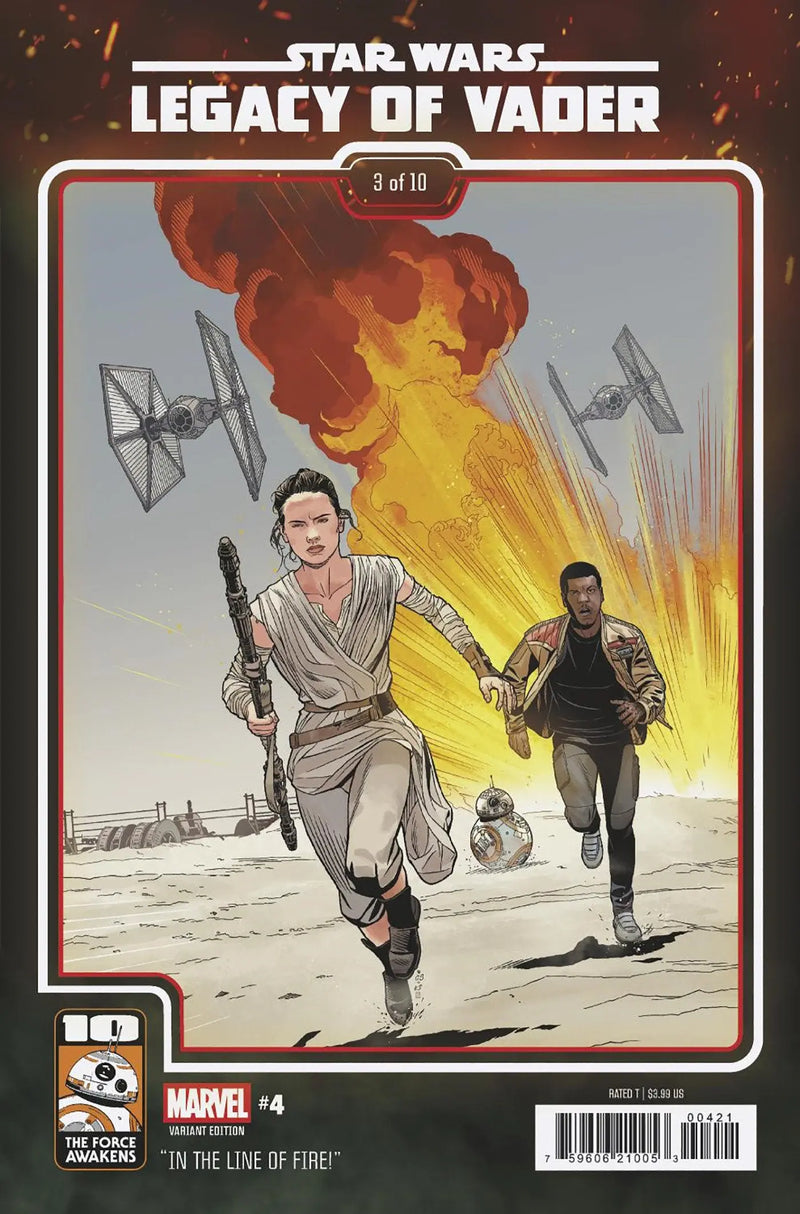 Star Wars: Legacy Of Vader #4 Chris Sprouse Force Awakens 10th Anniversary Variant Marvel Comics