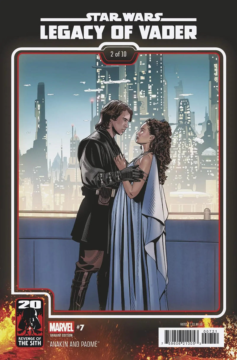 Star Wars: Legacy Of Vader #7 Chris Sprouse Revenge Of The Sith 20th Anniversary Variant Marvel Comics