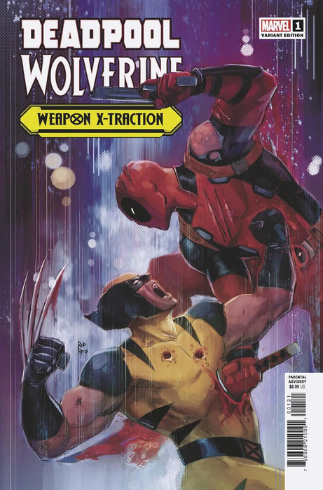 Deadpool/Wolverine: Weapon X-Traction #1 Rod Reis Variant Marvel Comics