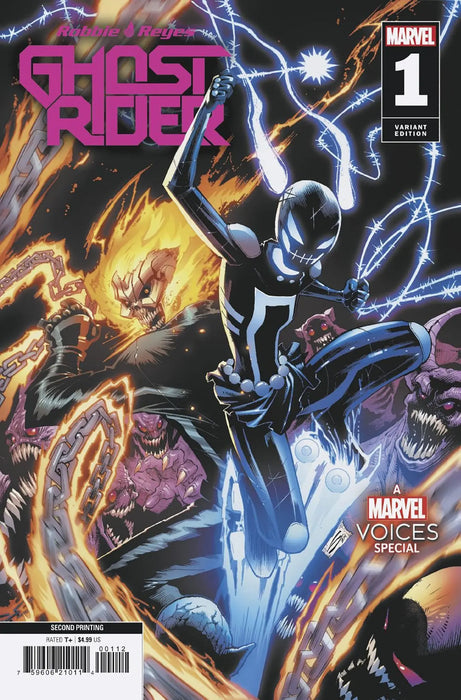 Ghost Rider: Robbie Reyes Special #1 Gerardo Sandoval 2nd Print Variant Marvel Comics