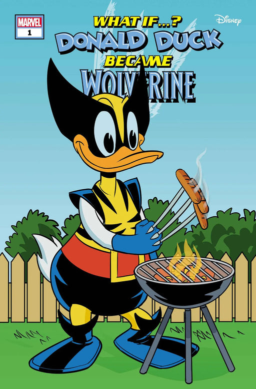 Marvel & Disney: What If...? Donald Duck Became Wolverine #1 Phil Noto Donald Du Ck Wolverine Variant Marvel Comics
