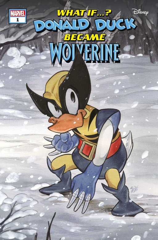 Marvel & Disney: What If...? Donald Duck Became Wolverine #1 Peach Momoko Varian T Marvel Comics