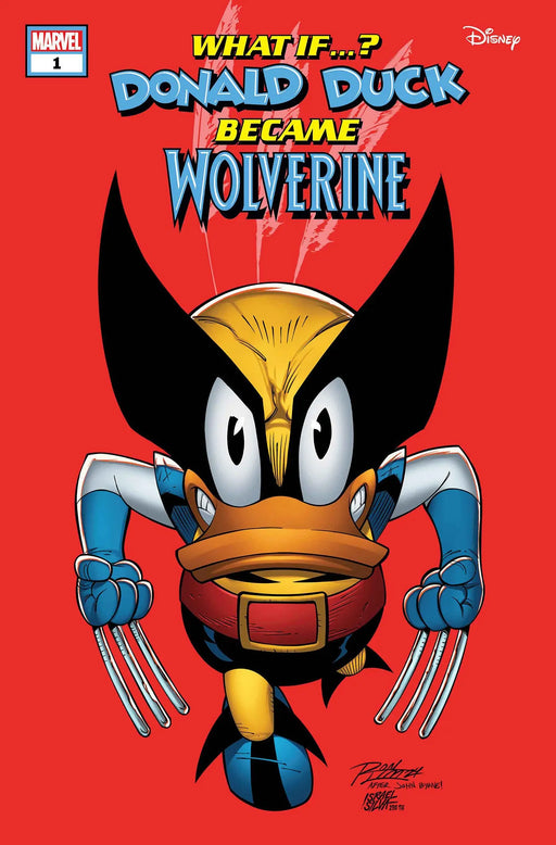 Marvel & Disney: What If...? Donald Duck Became Wolverine #1 Ron Lim Variant Marvel Comics