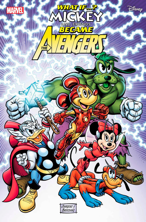 Marvel & Disney: What If...? Mickey & Friends Became The Avengers #1 Dan Jurgens  Variant Marvel Comics