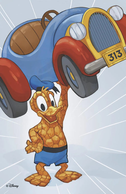 Marvel & Disney: What If...? Mickey & Friends Became The Fantastic Four #1 Phil Noto Donald Duck The Thing Full Art Variant Marvel Comics