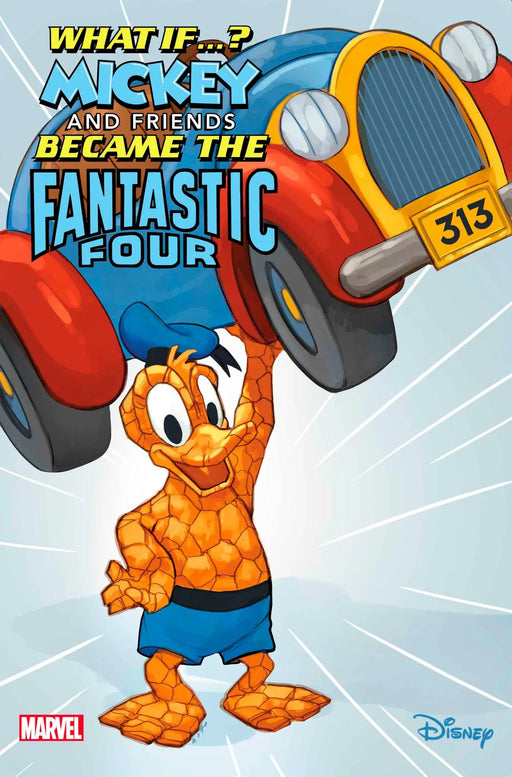 Marvel & Disney: What If...? Mickey & Friends Became The Fantastic Four #1 Phil Noto Donald Duck The Thing Variant Marvel Comics