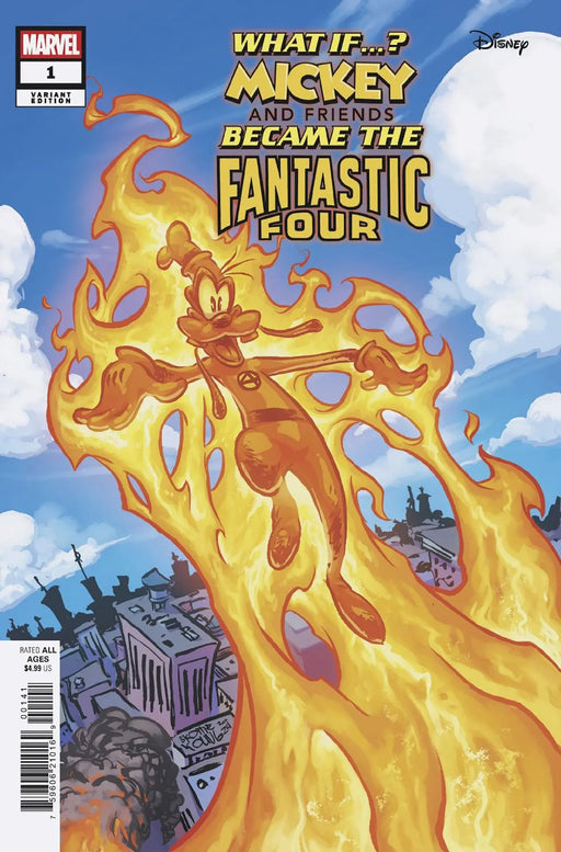 Marvel & Disney: What If...? Mickey & Friends Became The Fantastic Four #1 Skottie Young Variant Marvel Comics