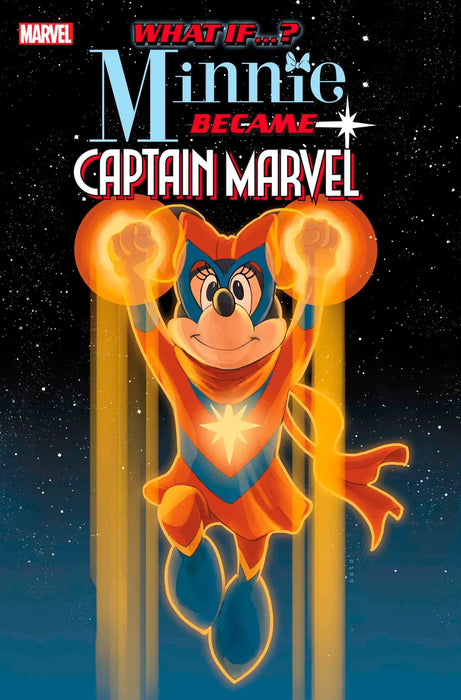 Marvel & Disney: What If...? Minnie Became Captain Marvel #1 Phil Noto Minnie Mouse Captain Marvel Variant Marvel Comics