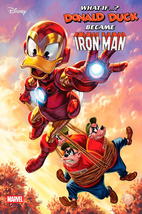 Marvel & Disney: What If...? Donald Duck Became Iron Man #1 Mark Brooks Variant Marvel Comics
