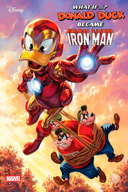 Marvel & Disney: What If...? Donald Duck Became Iron Man #1 Mark Brooks Variant Marvel Comics