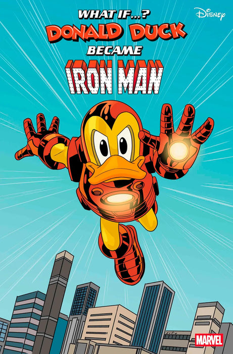 Marvel & Disney: What If...? Donald Duck Became Iron Man #1 Phil Noto Variant Marvel Comics