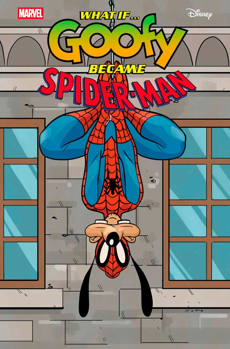 Marvel & Disney: What If...? Goofy Became Spider-Man #1 Phil Noto Goofy Spider-Man Variant Marvel Comics