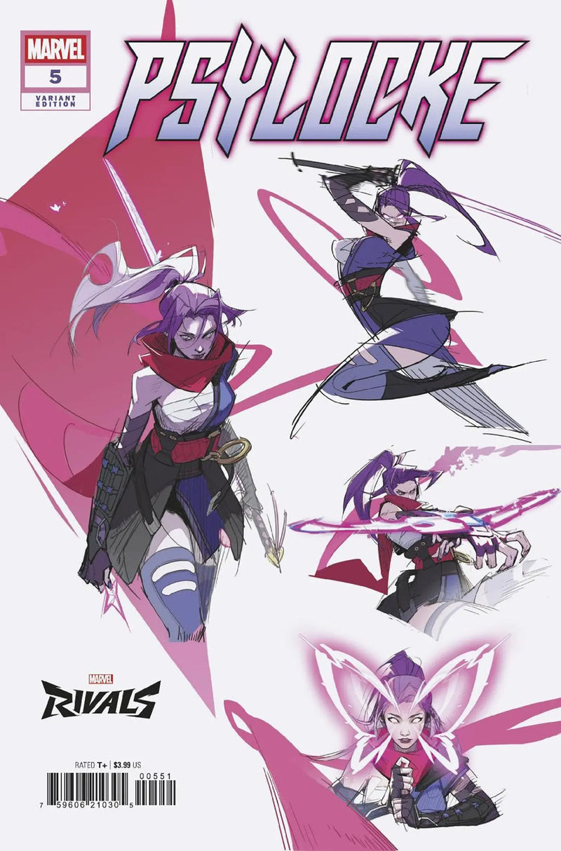 Psylocke #5 Netease Games Marvel Rivals Variant Marvel Comics