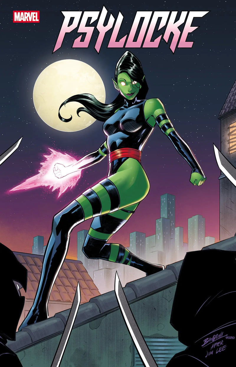 Psylocke #7 Michele Bandini Impossible! Variant Marvel Comics