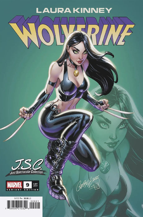 Laura Kinney: Wolverine #9 J. Scott Campbell Just Spectacular Collection Variant Marvel Comics