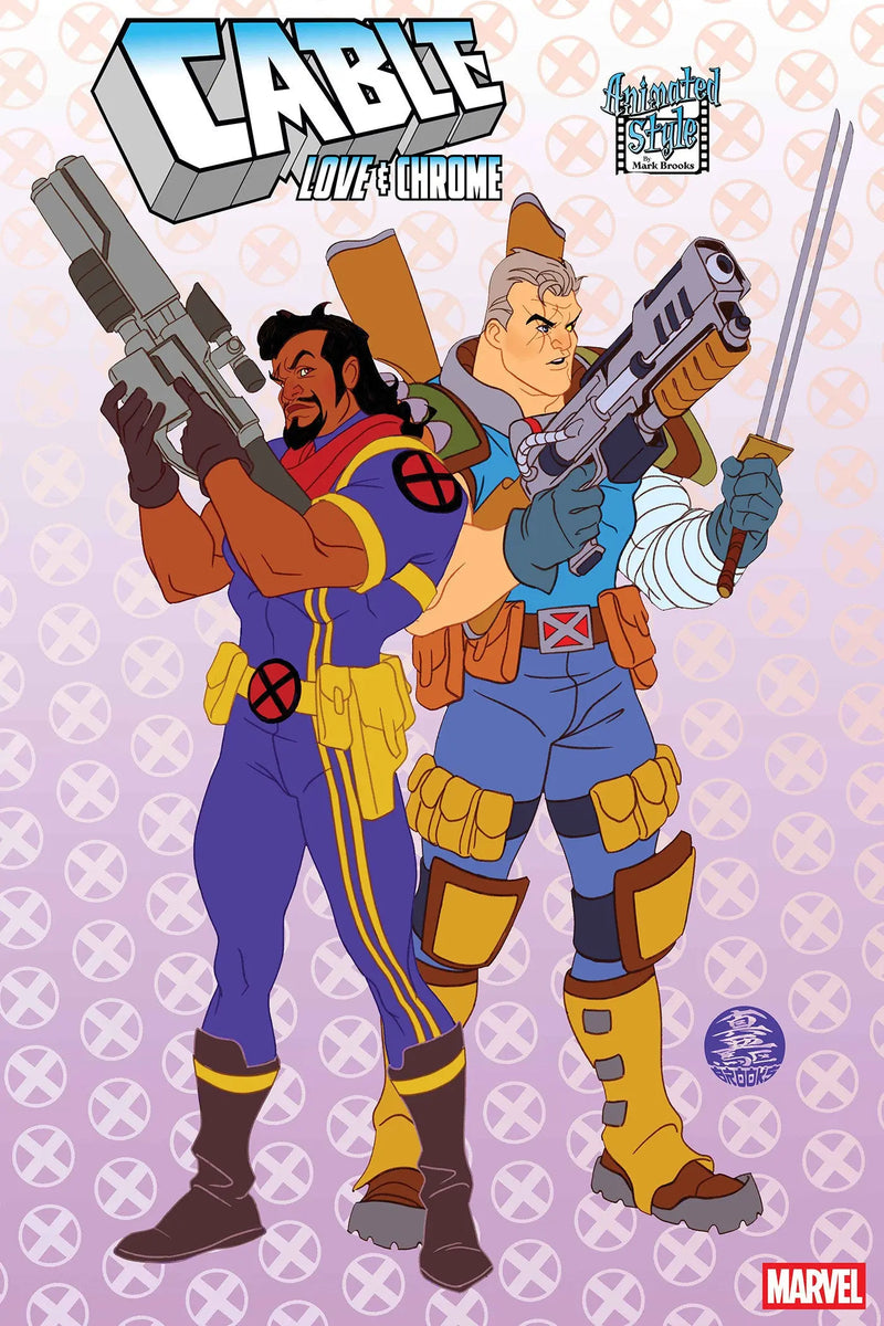 Cable: Love And Chrome #2 Mark Brooks Animated-Style Variant Marvel Comics