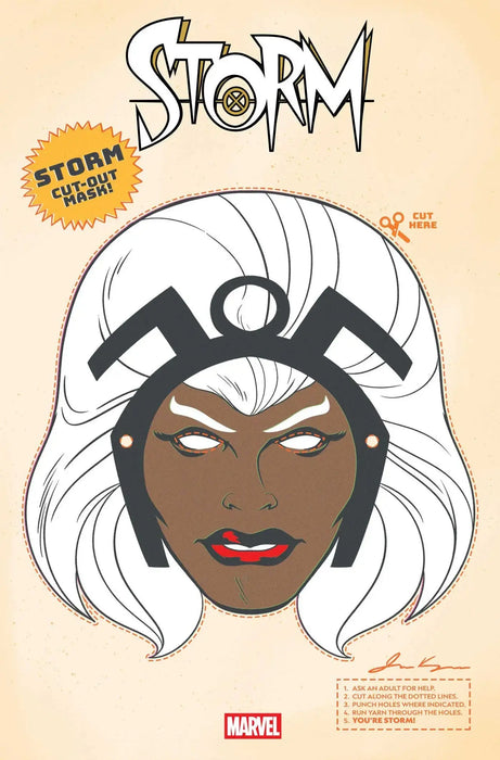 Storm #12 Retro Halloween Mask Variant Marvel Comics