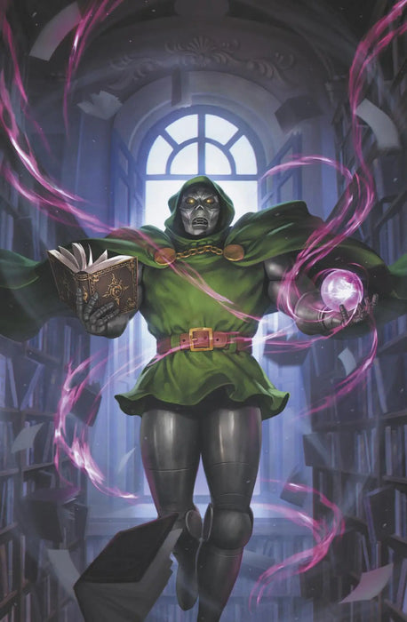 Doom Academy #1 Woo-Chul Lee Doctor Doom Full Art Variant [Doom] Marvel Comics