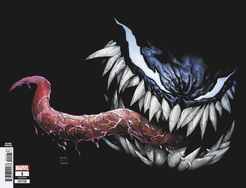 All-New Venom #1 Humberto Ramos Wraparound Ratio Virgin 2nd Print Variant Marvel Comics