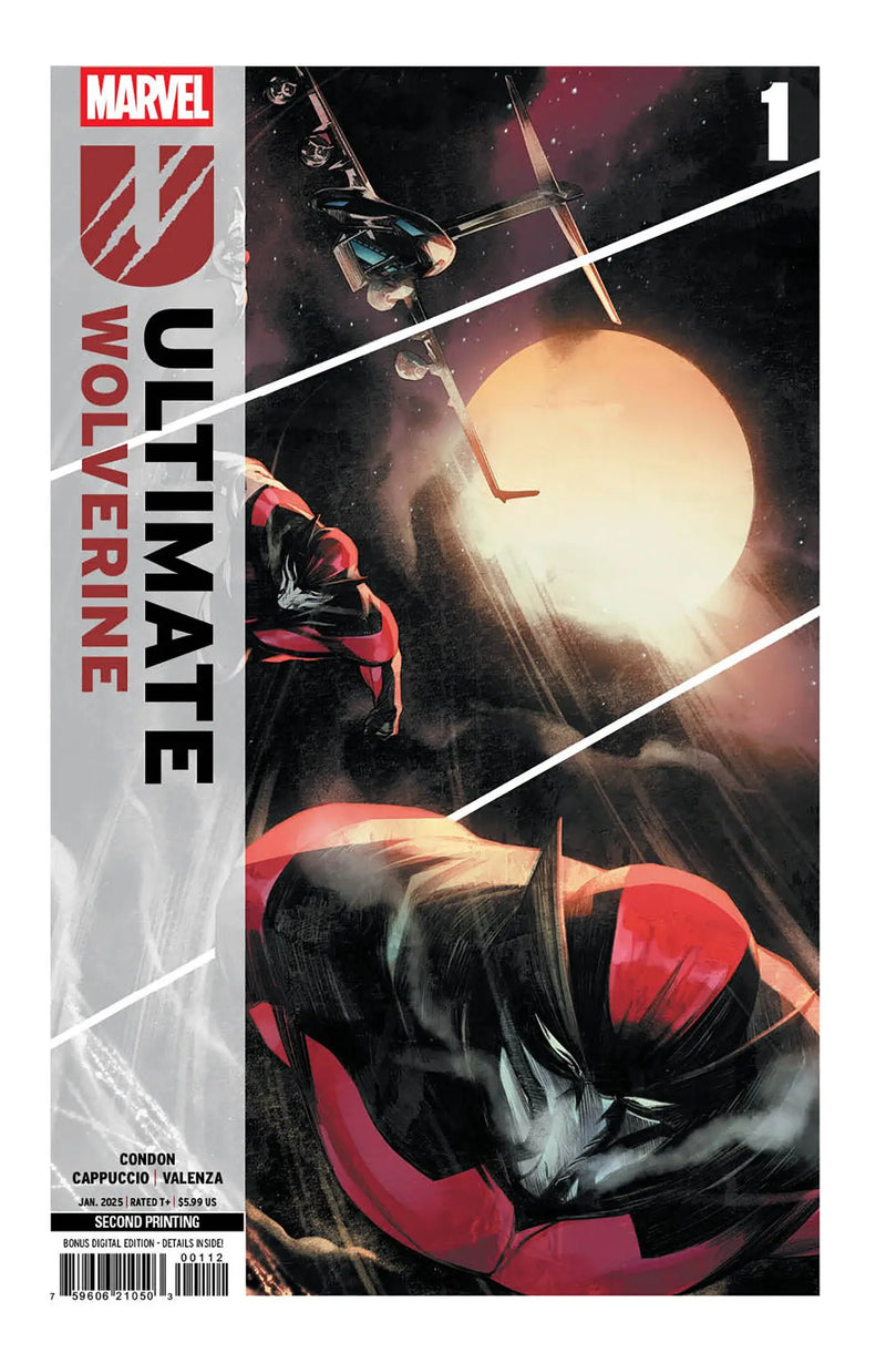 Ultimate Wolverine #1 Alessandro Cappuccio 2nd Print Variant Marvel Comics
