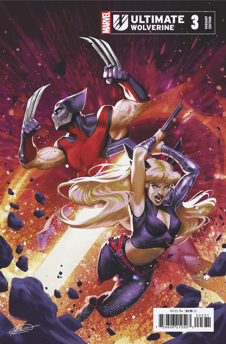Ultimate Wolverine #3 Mateus Manhanini Variant Marvel Comics