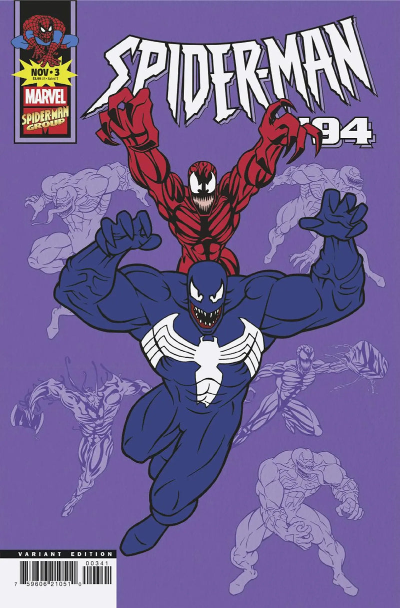Spider-Man '94 #3 Marvel Animation Variant Marvel Comics