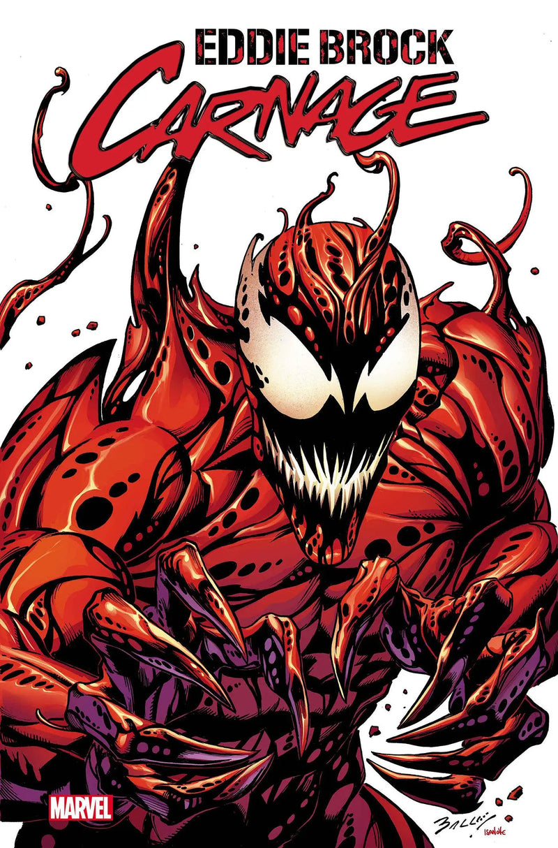 Eddie Brock: Carnage #1 Mark Bagley Foil Variant Marvel Comics