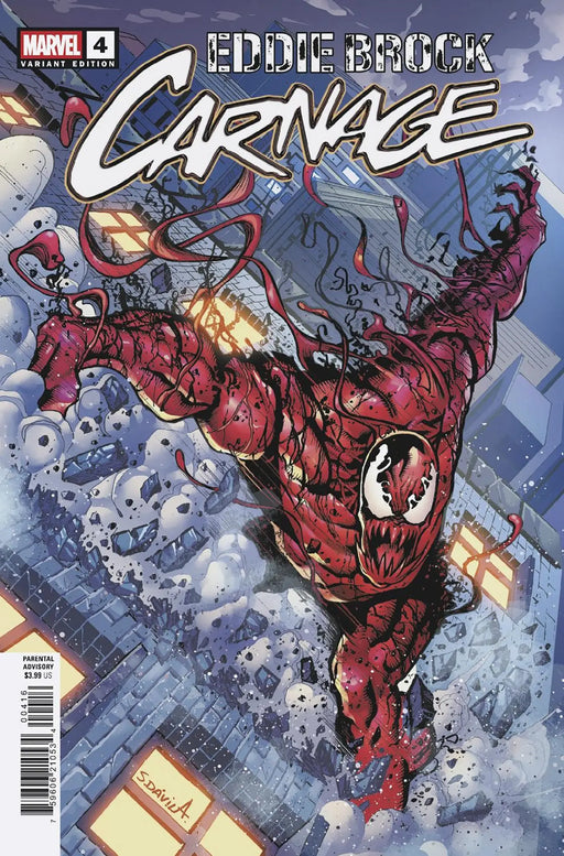 Eddie Brock: Carnage #4 Sergio Davila Variant Marvel Comics