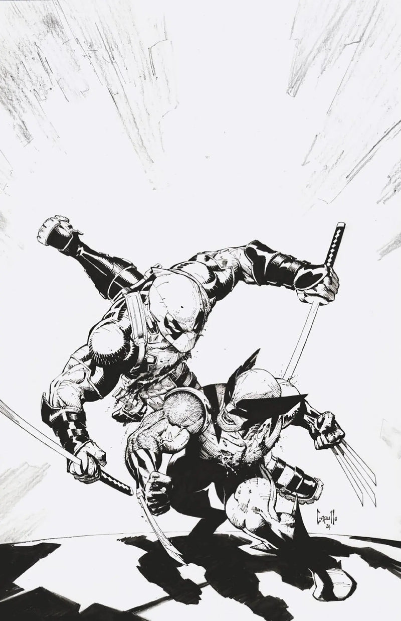 Deadpool/Wolverine #1 Greg Capullo Ratio Virgin 2nd Print Variant Marvel Comics