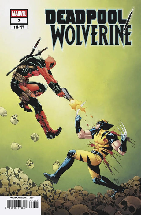 Deadpool/Wolverine #7 Corin Howell Variant Marvel Comics