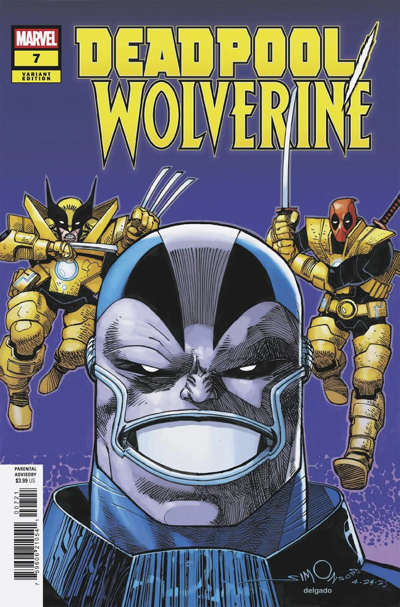 Deadpool/Wolverine #7 Walt Simonson Variant Marvel Comics