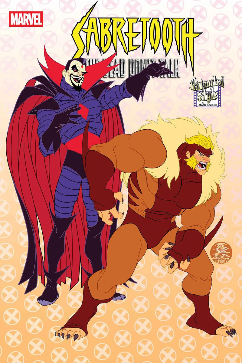 Sabretooth: The Dead Don'T Talk #3 Mark Brooks Animated-Style Variant Marvel Comics