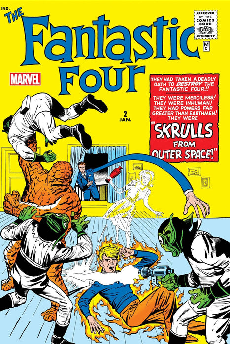 Fantastic Four #2 Facsimile Edition Foil Variant Marvel Comics
