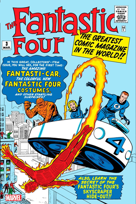 Fantastic Four #3 Facsimile Edition Marvel Comics