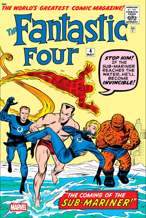 Fantastic Four #4 Facsimile Edition Marvel Comics