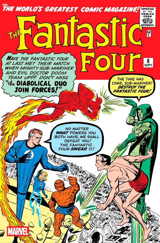 Fantastic Four #6 Facsimile Edition Marvel Comics